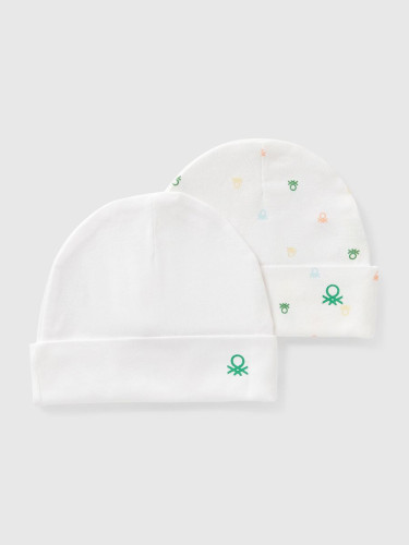 Benetton kapa za bebe set 2 komada 